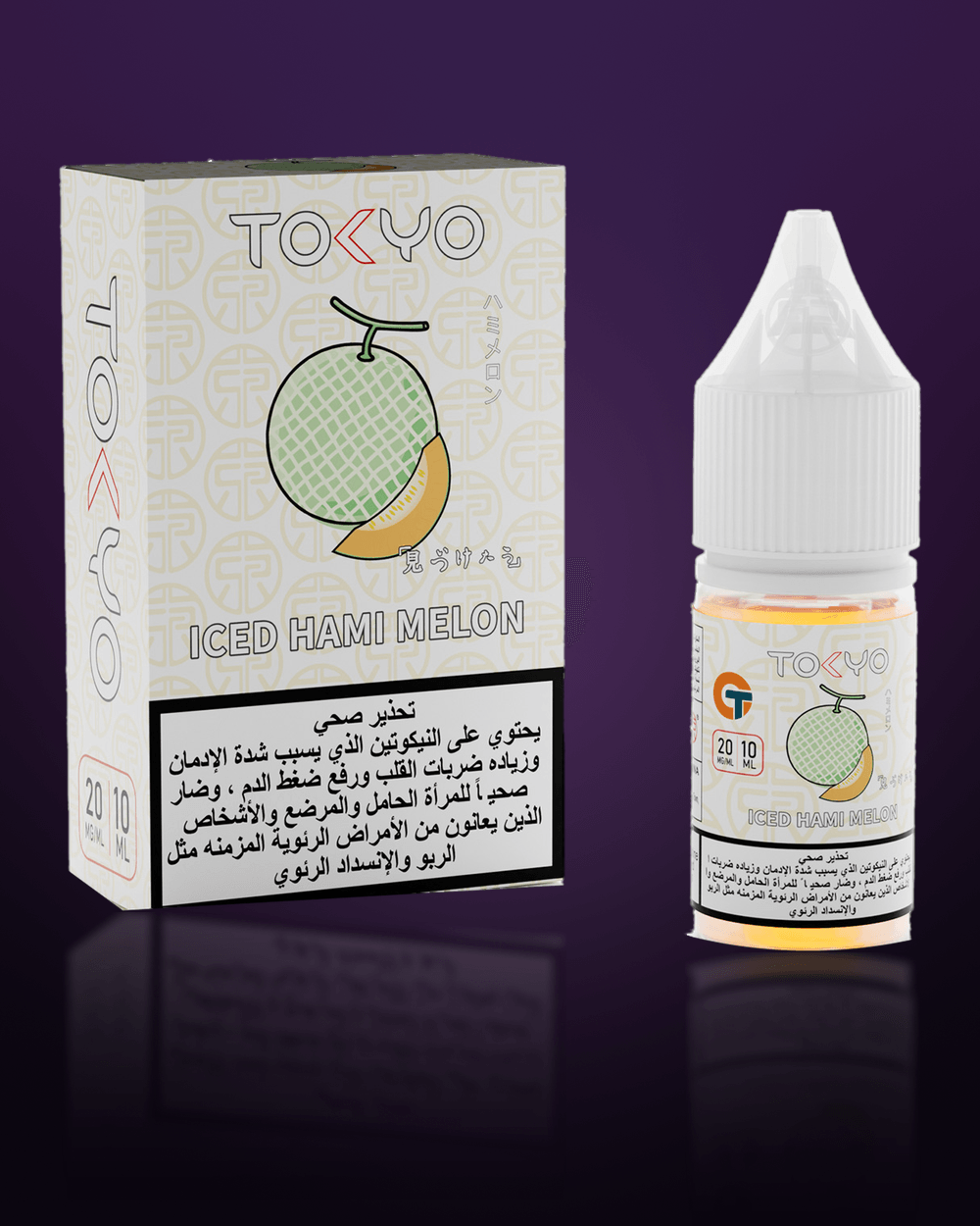 Tokyo Classic Iced Hami Melon 10ML box and bottle